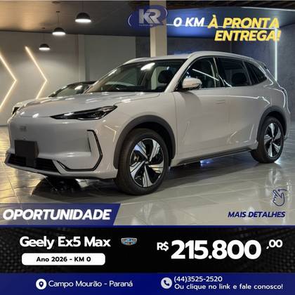 GEELY EX5 60,22 KW ELÉTRICO MAX